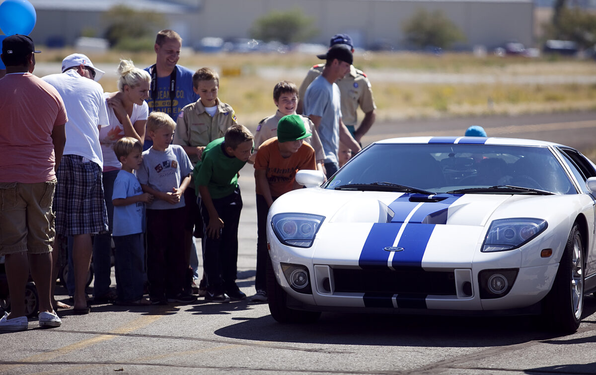 Aeroplanes And Automobiles On Display At Airport Show News Sports 